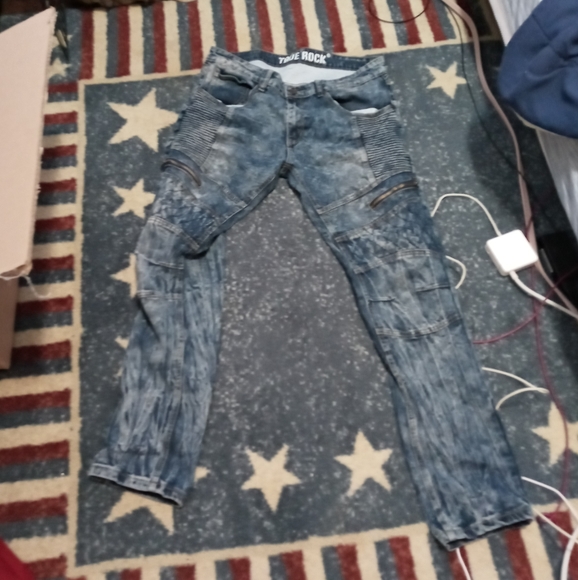 moto jeans with zippers mens